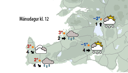Hlýnandi veður