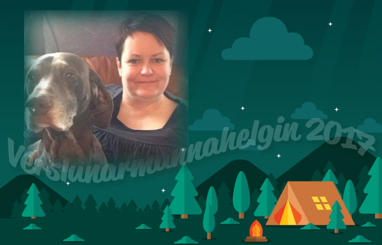 Nýt þess að vera heima þessa helgi