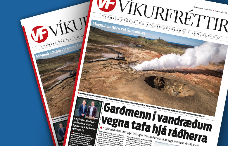 Rafræn útgáfa Víkurfrétta er hér!