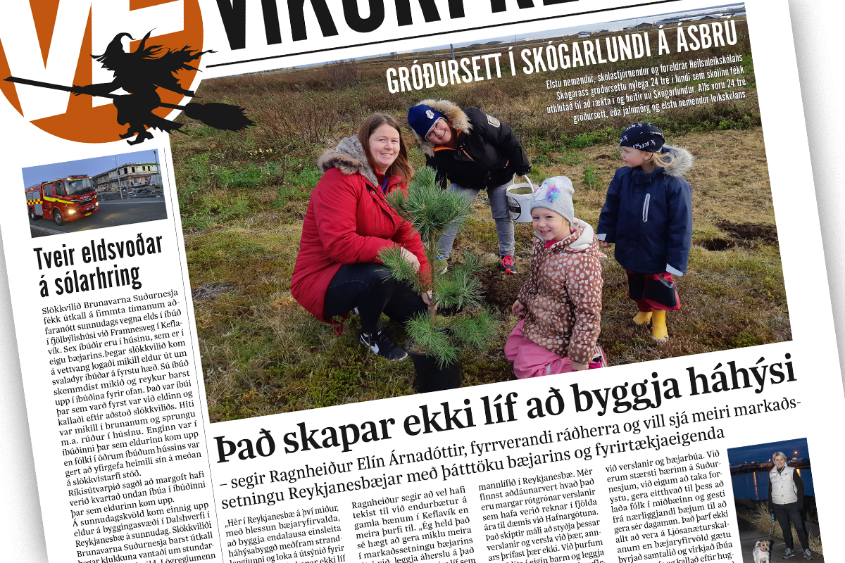 Glóðvolgar Víkurfréttir – prentaðar og í rafrænni útgáfu