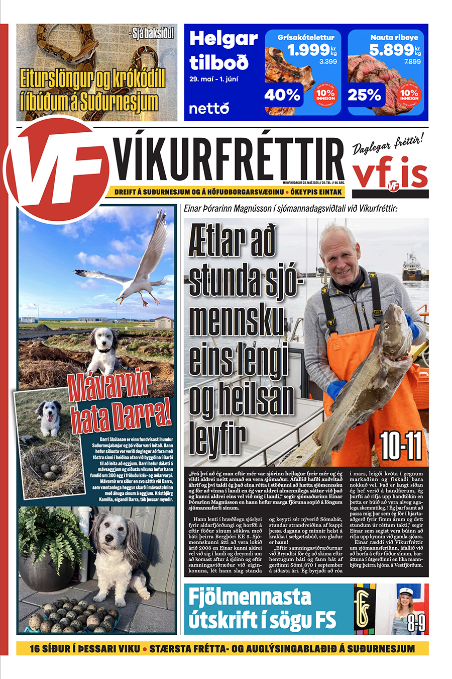 Víkurfréttir 20. tbl. 46. árg.