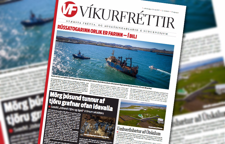 Víkurfréttir - ferskar úr prentun!