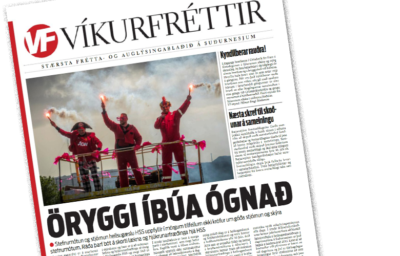 Víkurfréttir komnar á vefinn
