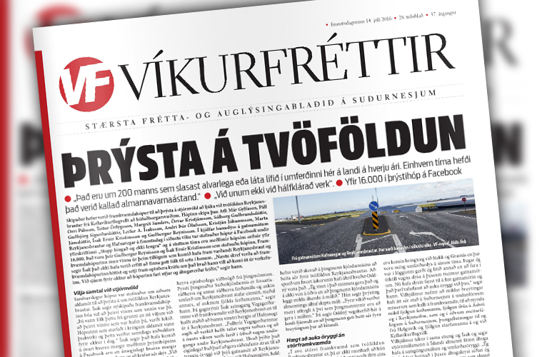 Hér lestu Víkurfréttir í þessari viku