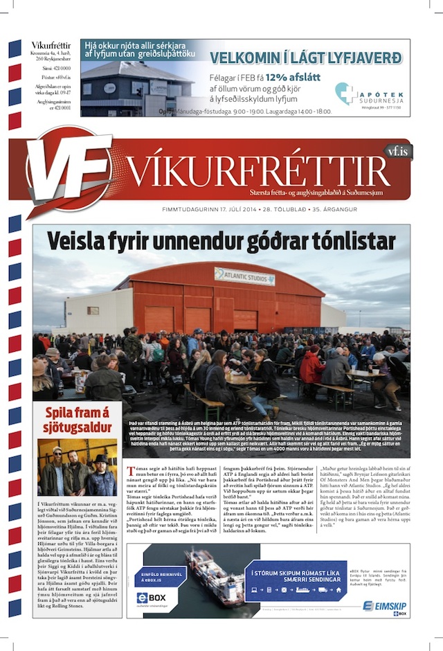Nýjasta blað Víkurfrétta á vefnum