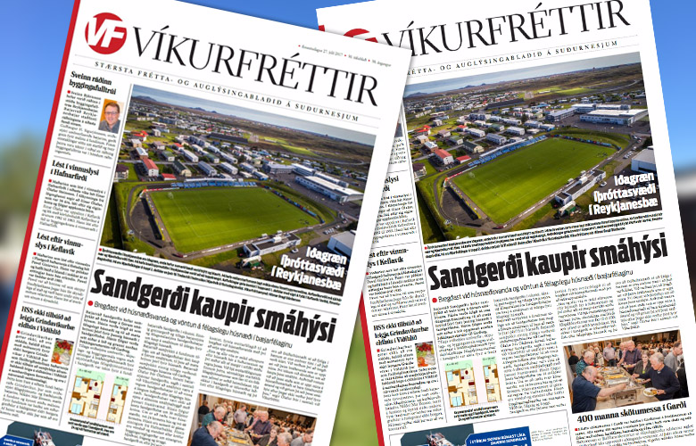 Rafrænar Víkurfréttir eru hér