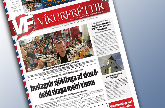 Rafræn útgáfa Víkurfrétta komin á netið