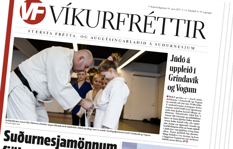 Víkurfréttir vikunnar komnar á vefinn