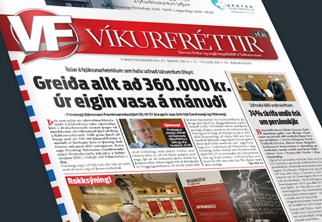 20 síður í dag - hér sækir þú Víkurfréttir