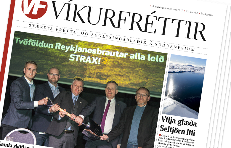 Nýjar Víkurfréttir komnar á vefinn - Blað vikunnar má lesa hér