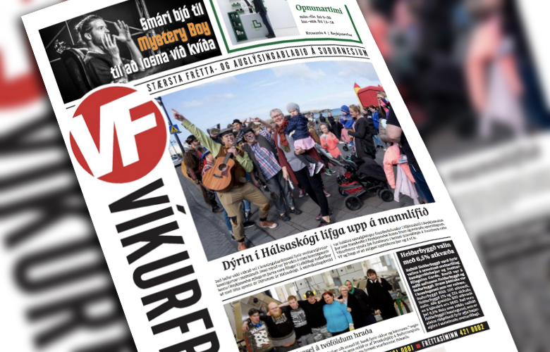 40 síðna Víkurfréttir í dag