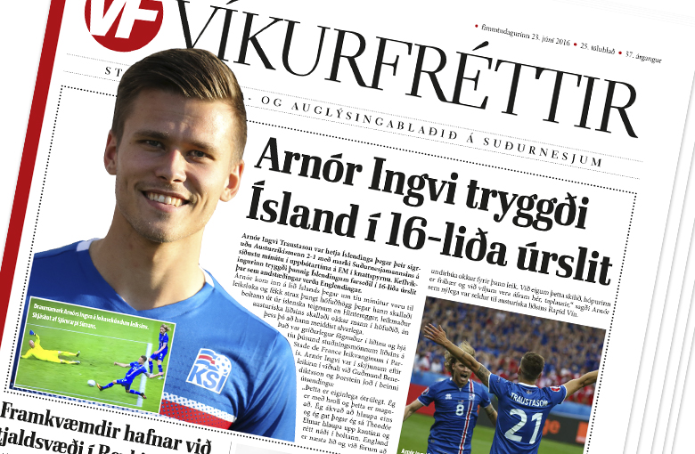 Lestu Víkurfréttir á vefnum