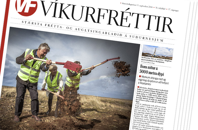 Hér eru Víkurfréttir í þessari viku