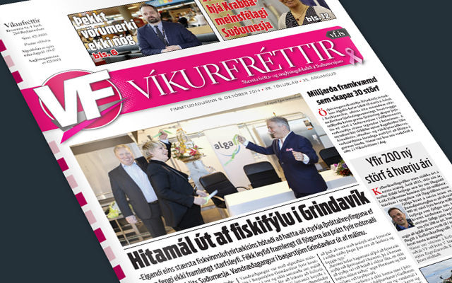Hitamál í Grindavík í nýjustu Víkurfréttum