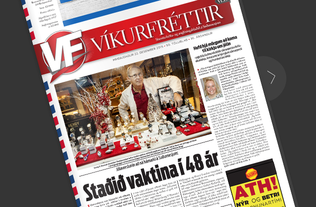Síðasta blað fyrir jól