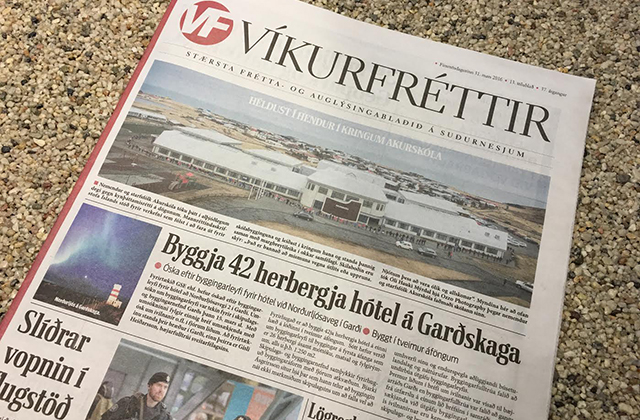 Rafrænar og nýprentaðar Víkurfréttir komnar út