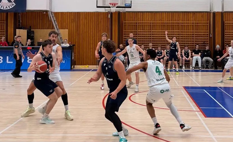 Víðismenn unnu fyrsta leikhlutann gegn Njarðvík en það dugði skammt