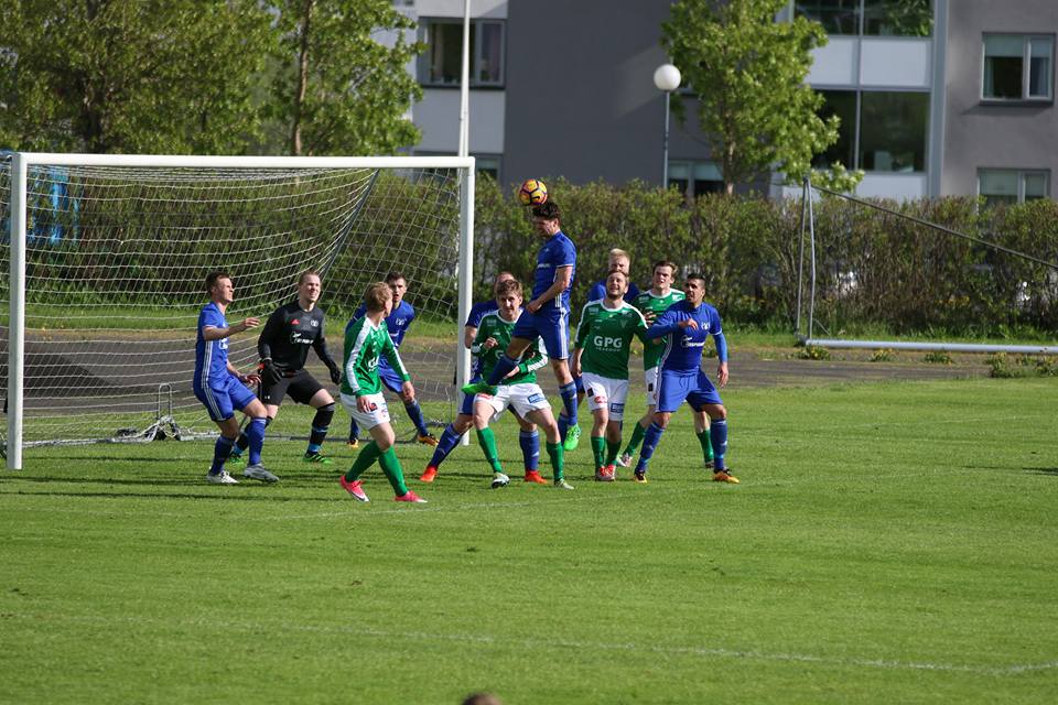 Víðir sigraði Hött í markaleik