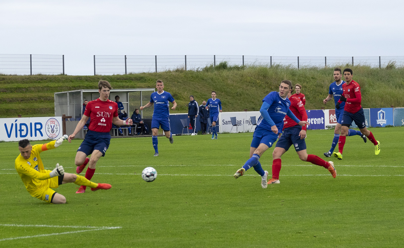 Víðismenn með stórsigur á Fjarðabyggð