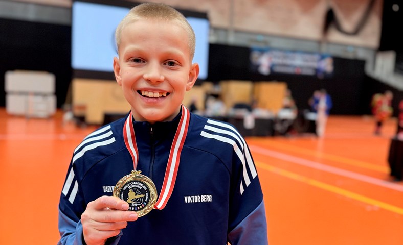 Viktor Berg í sérflokki á Norðurlandamótinu