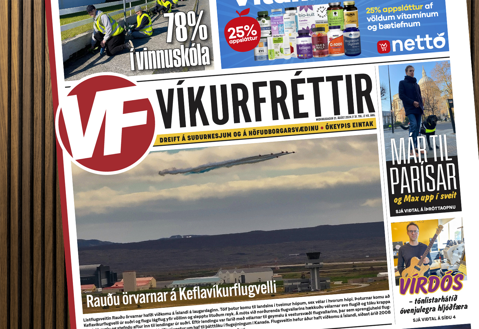 Hér eru Víkurfréttir vikunnar