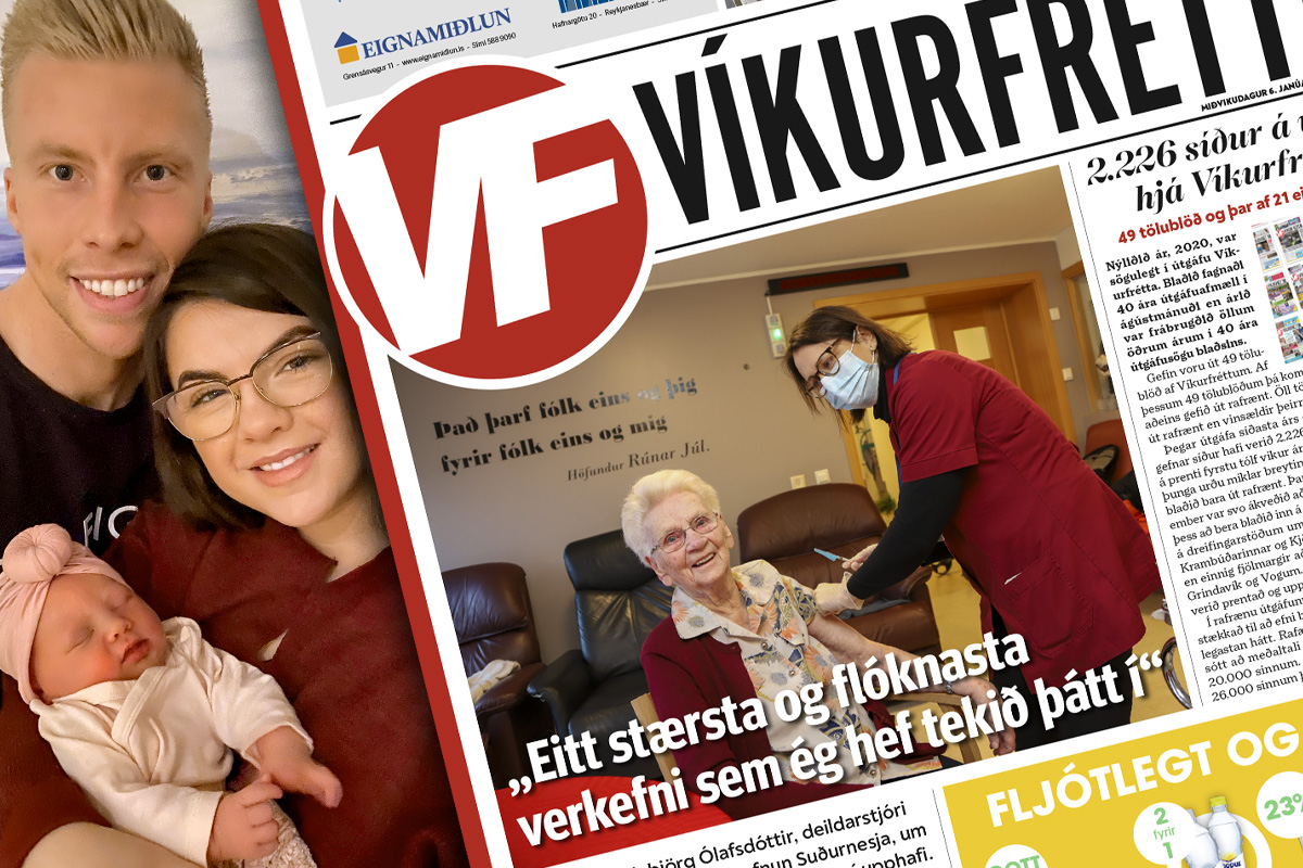 Fyrsta tölublaðið á nýju ári frá Víkurfréttum