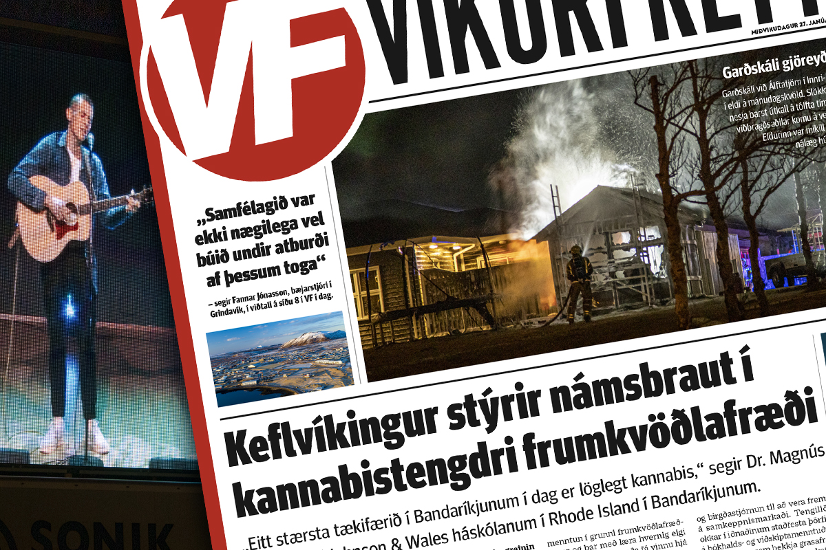 Kannabistengd frumkvöðlafræði, ofurfæða, körfusystur og jarðhræringar í nýjustu Víkurfréttum