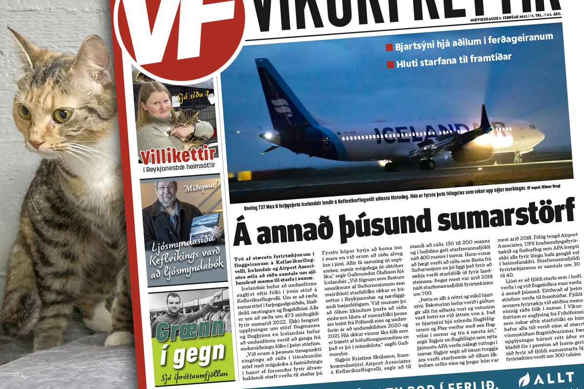 Hressandi Víkurfréttir troðfullar af áhugaverðu lesefni