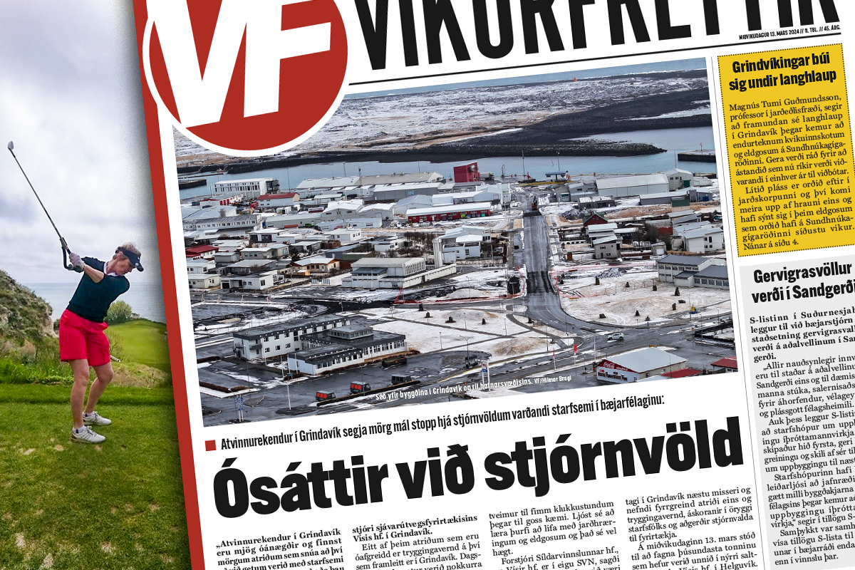 Hér eru Víkurfréttir vikunnar – 16 síður í þessari viku