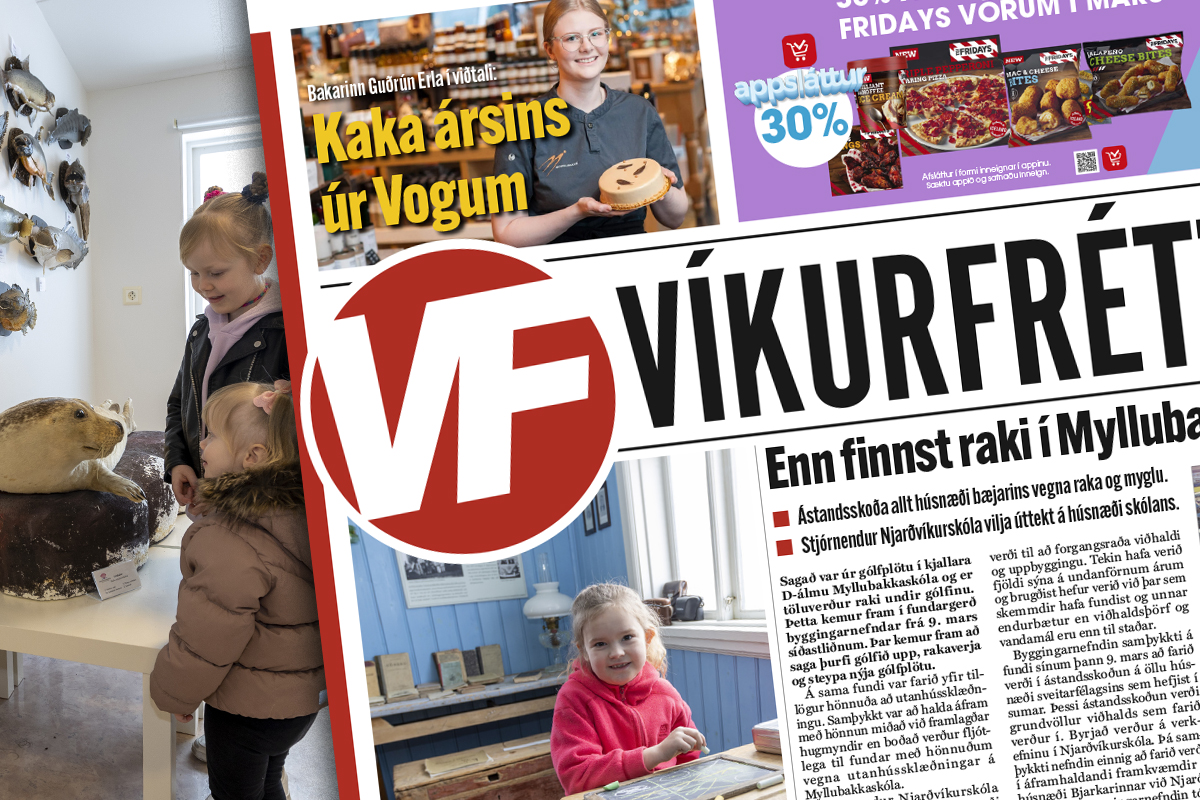 Víkurfréttir vikunnar gjörið svo vel