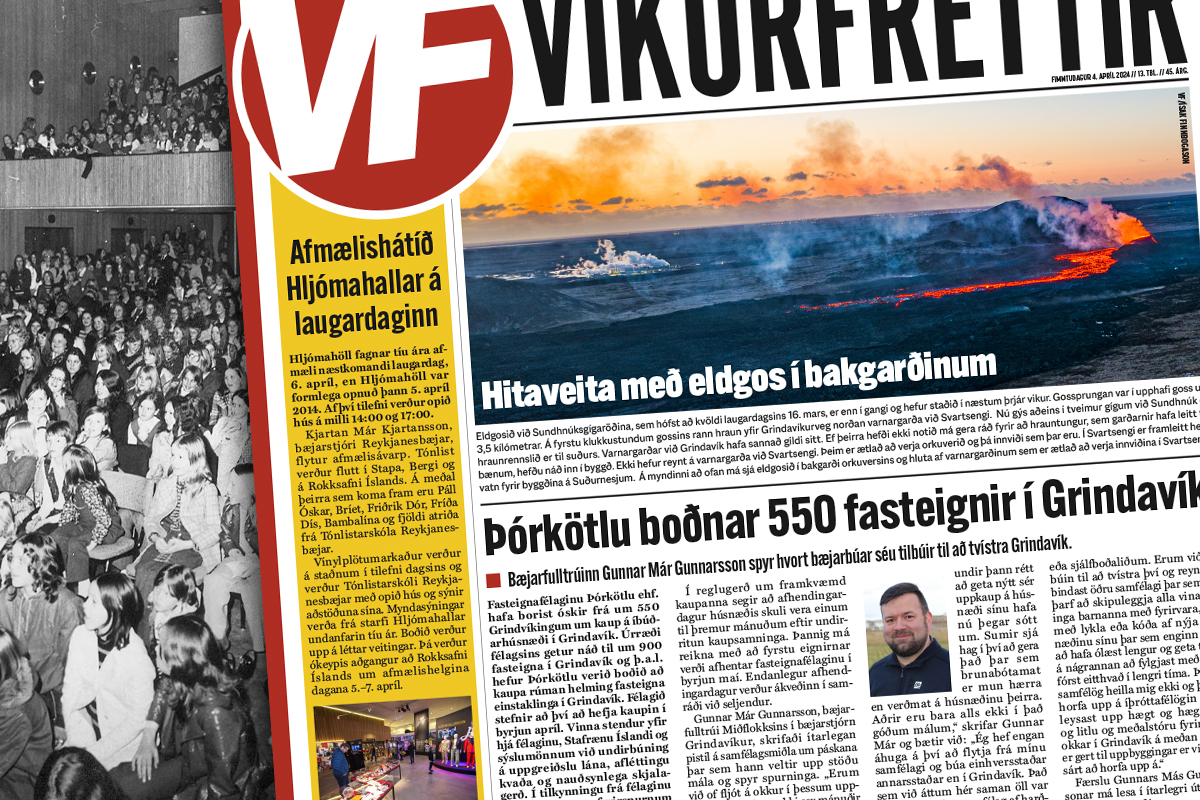 Glóðvolgar Víkurfréttir