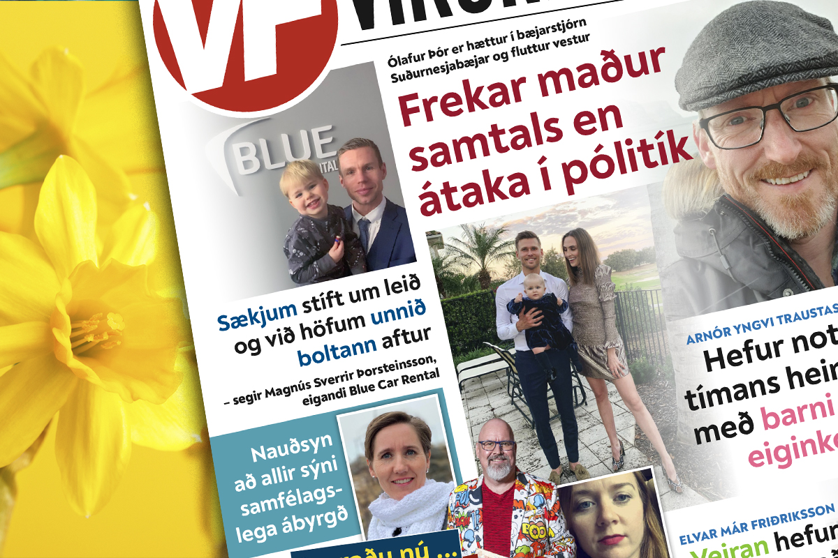Páskablað Víkurfrétta lesið upp til agna