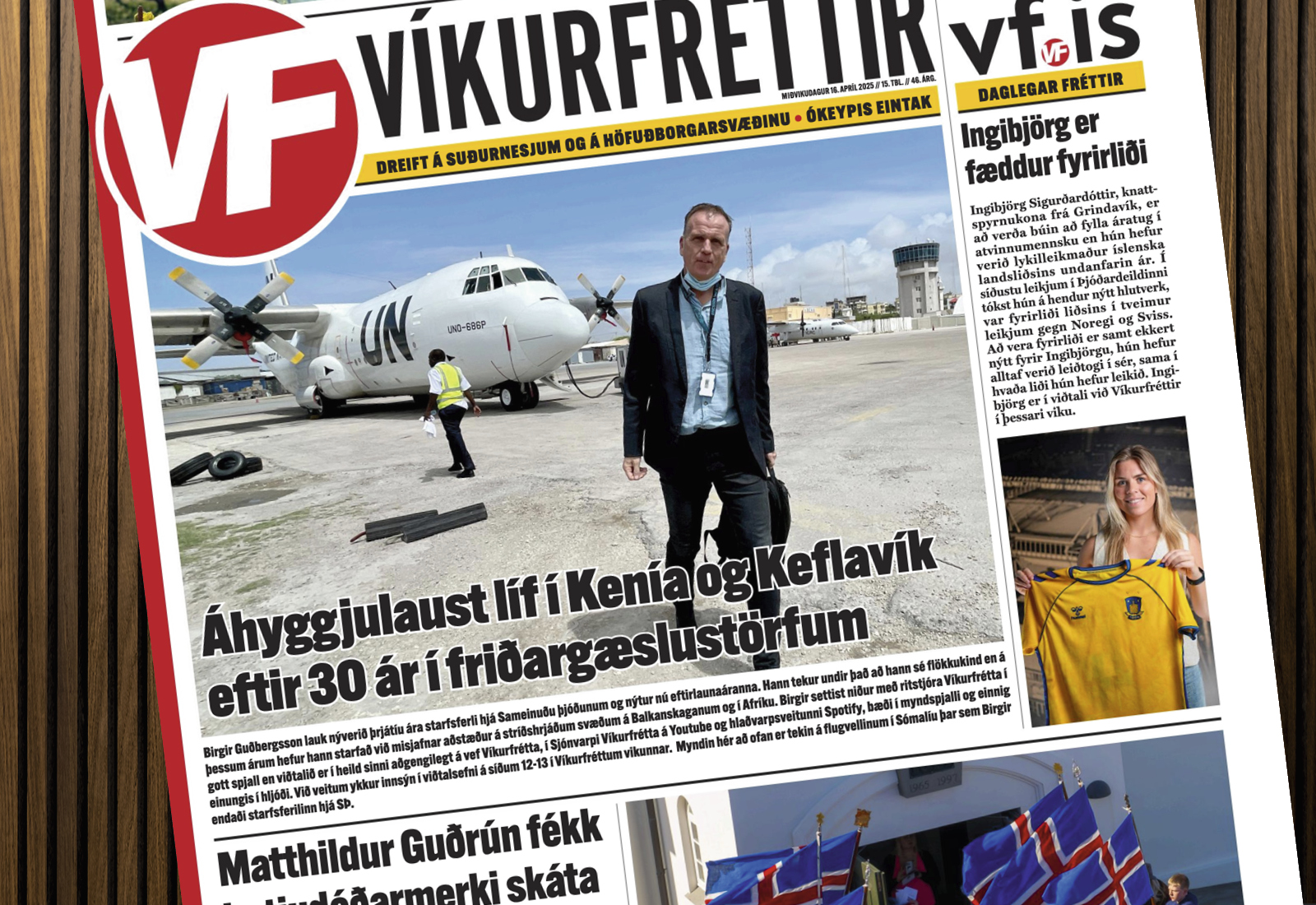 Hér eru Víkurfréttir vikunnar