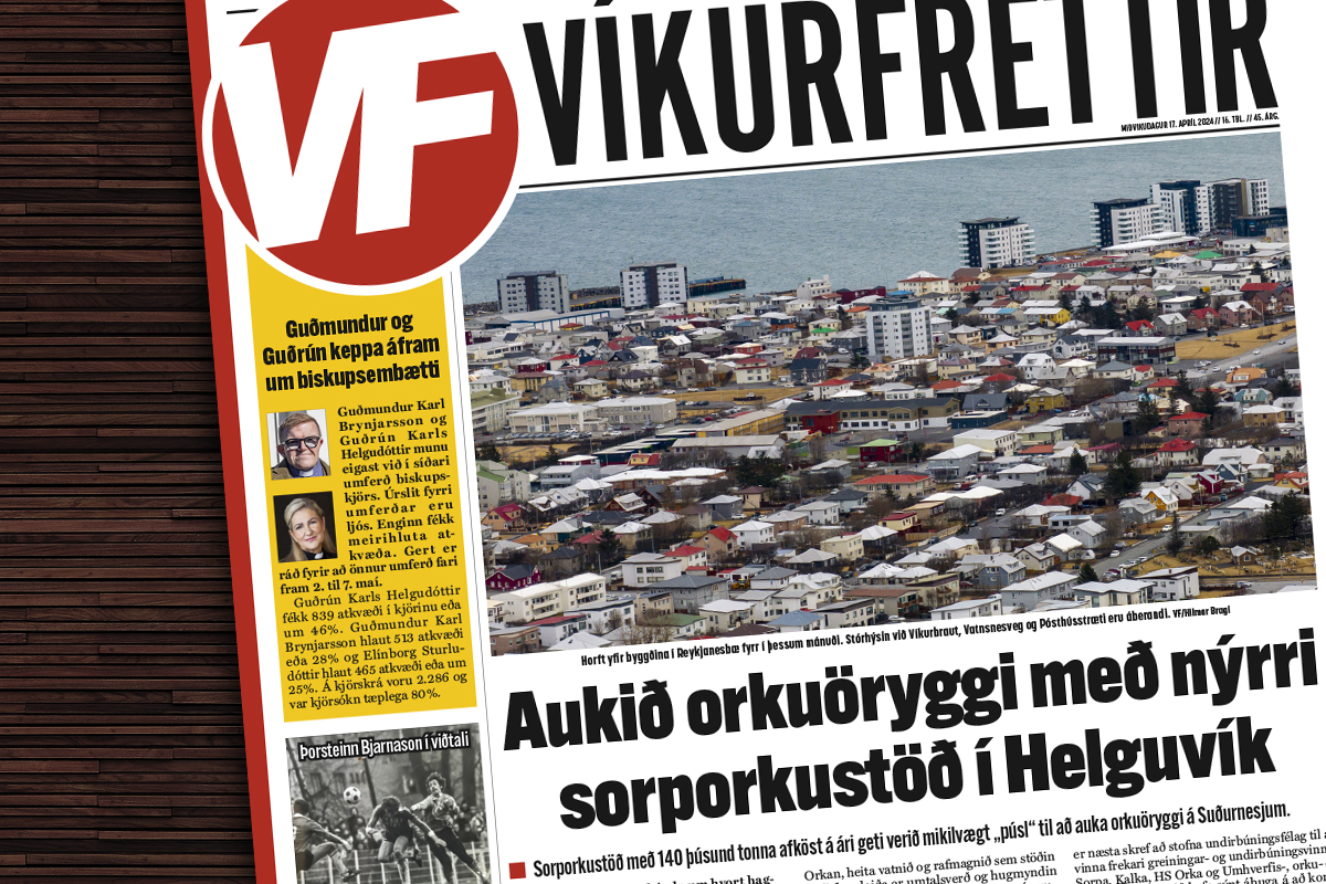 Víkurfréttir 24 síður í þessari viku