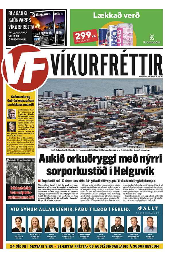 Víkurfréttir 16. tbl. 45. árg.