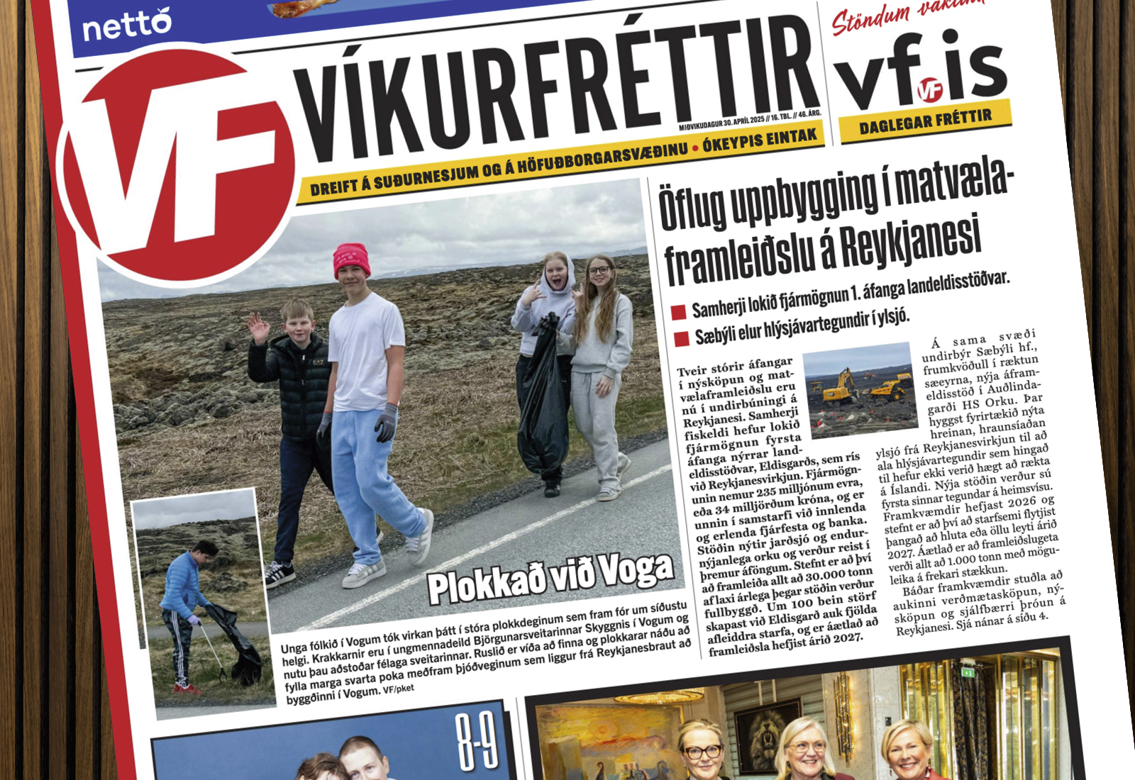 Hér eru Víkurfréttir vikunnar