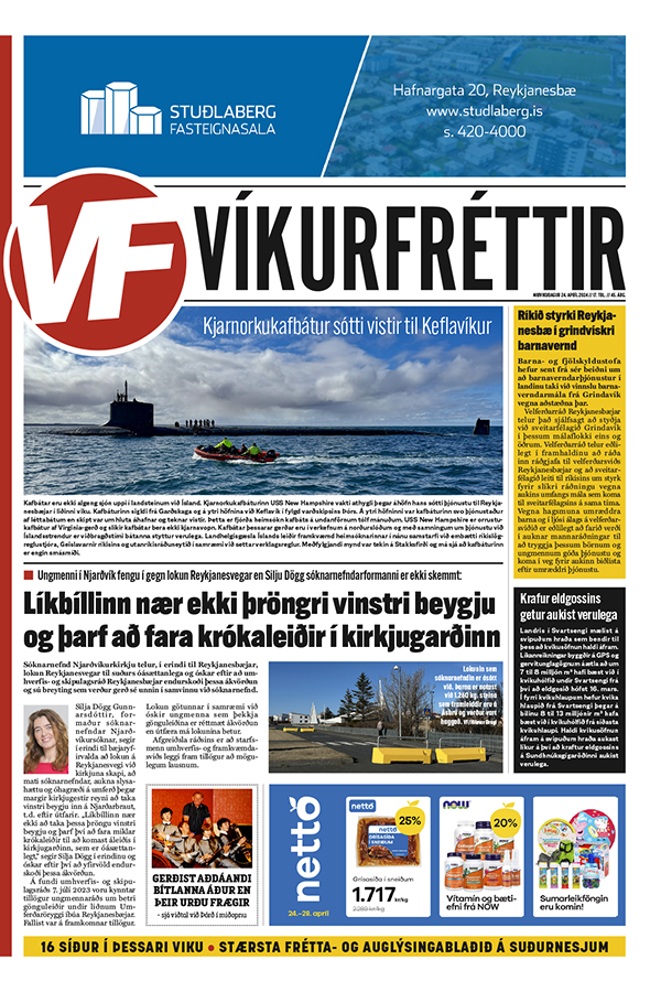 Víkurfréttir 17. tbl. 45. árg.
