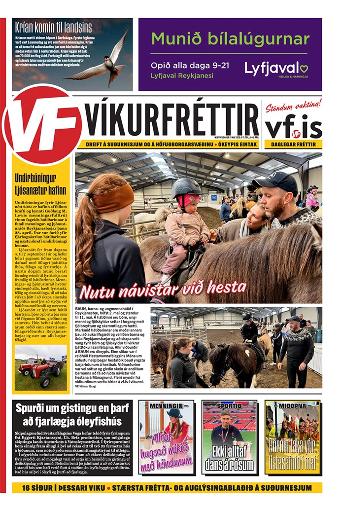 Víkurfréttir 17. tbl. 46. árg.