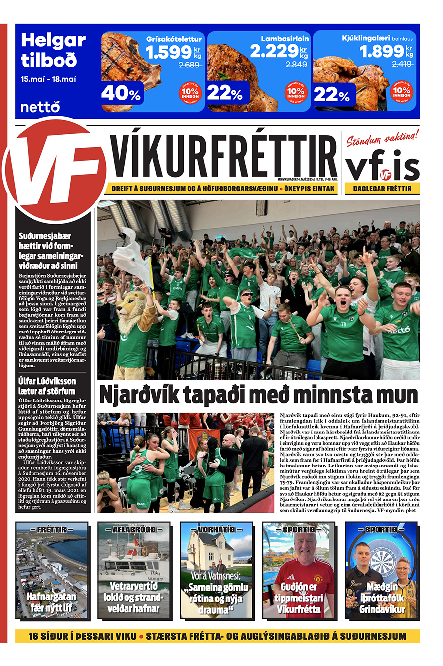 Víkurfréttir 18. tbl. 46. árg.