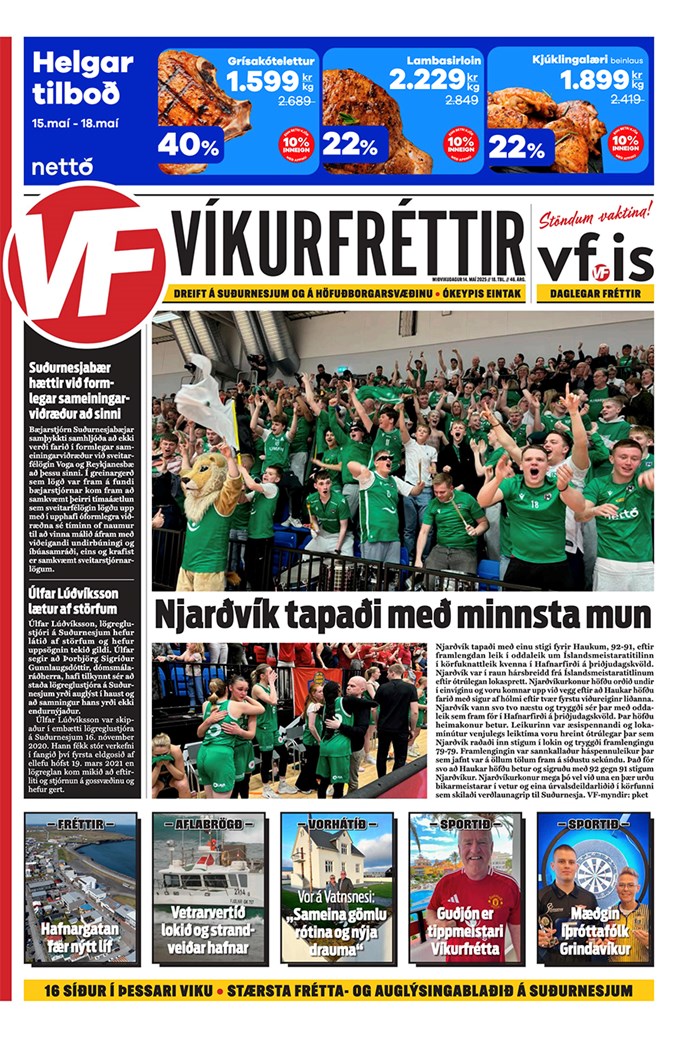 Víkurfréttir 18. tbl. 46. árg.