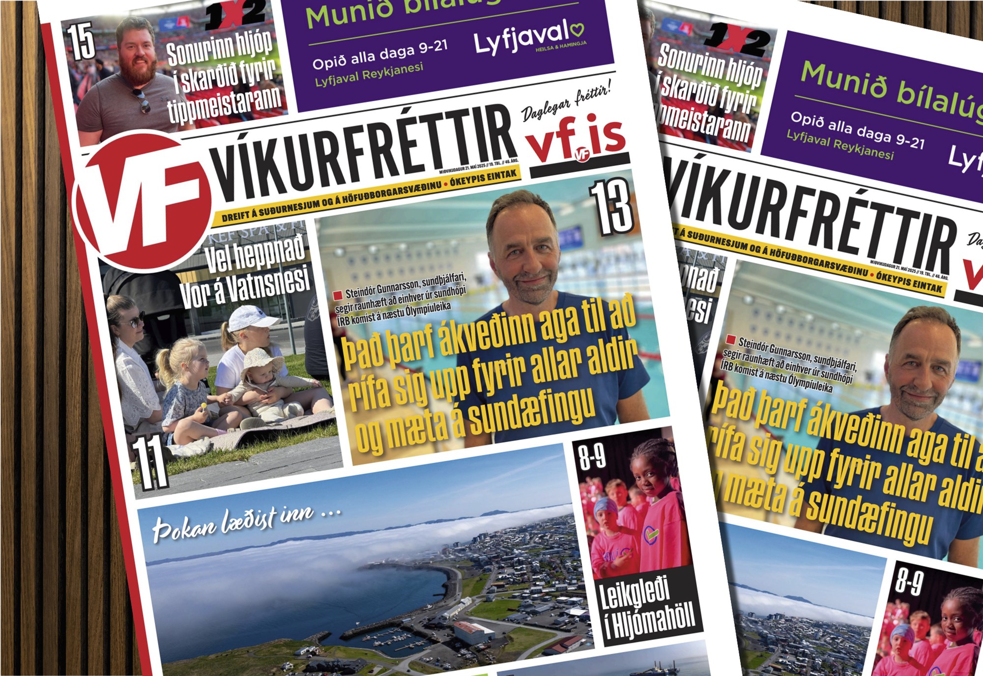 Sólríkar Víkurfréttir komnar út