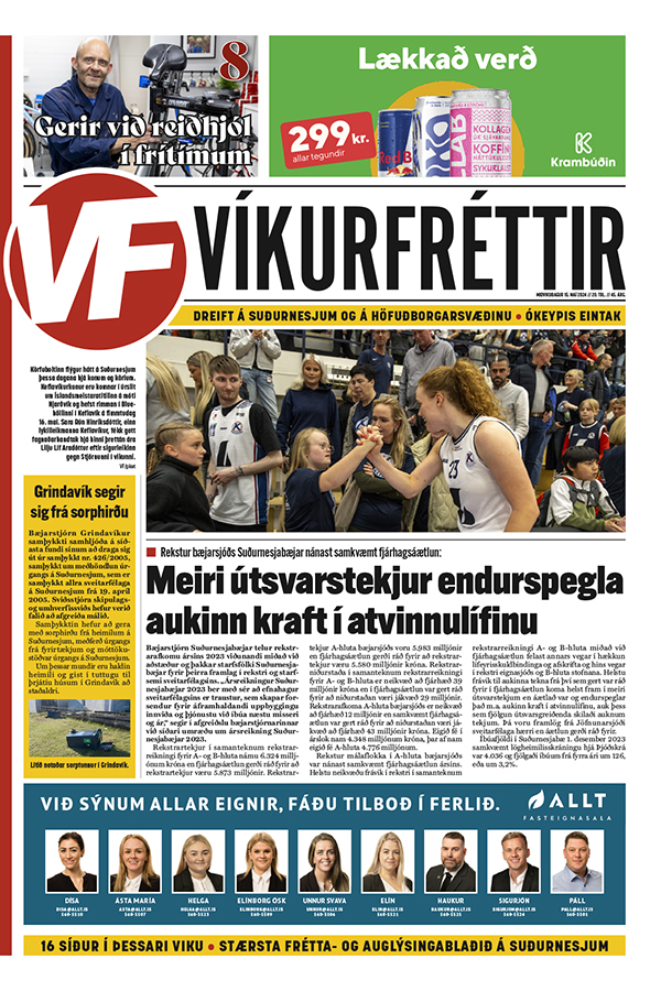 Víkurfréttir 20. tbl. 45. árg.