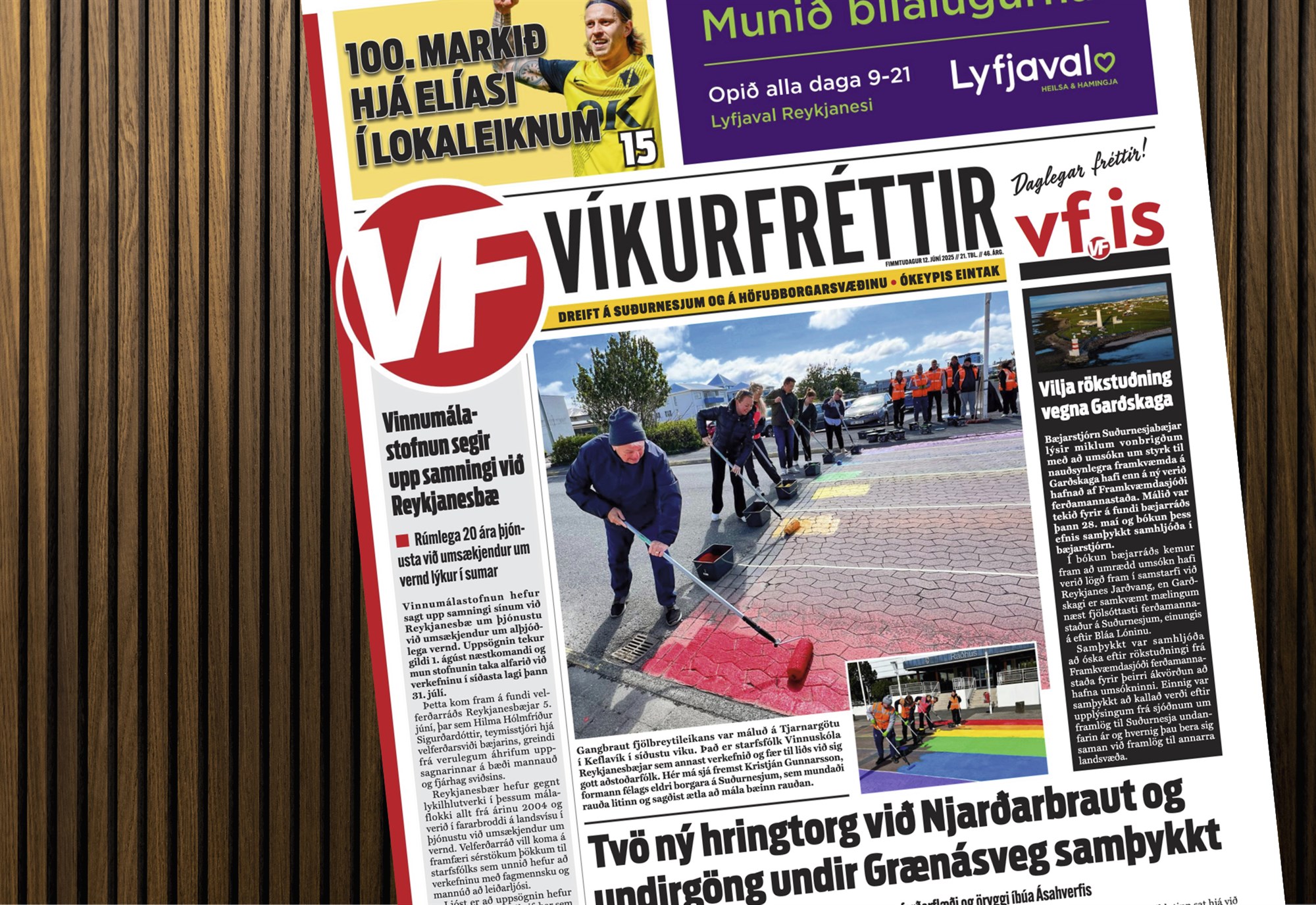 Hér eru nýjustu Víkurfréttir