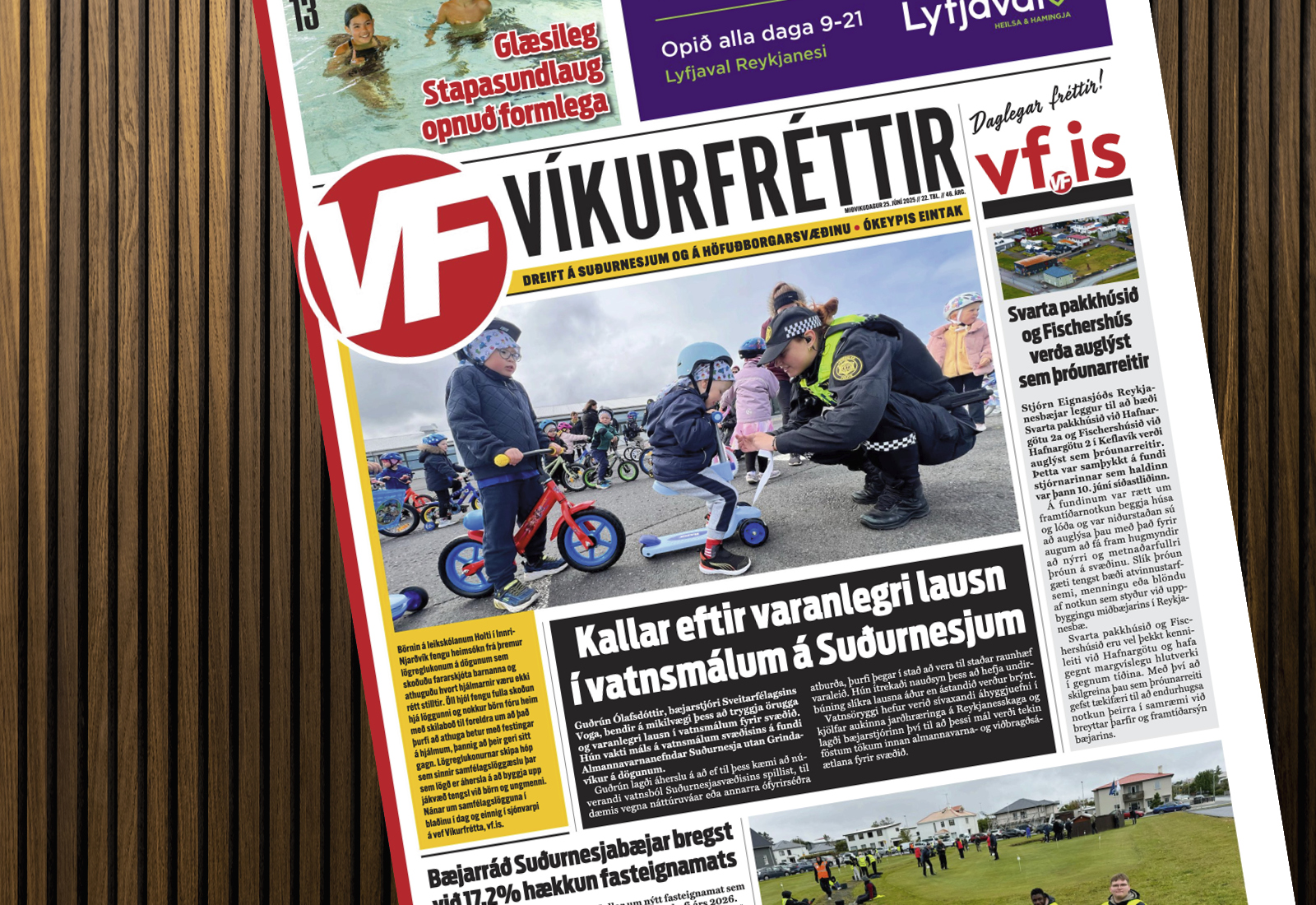 Hér eru Víkurfréttir vikunnar