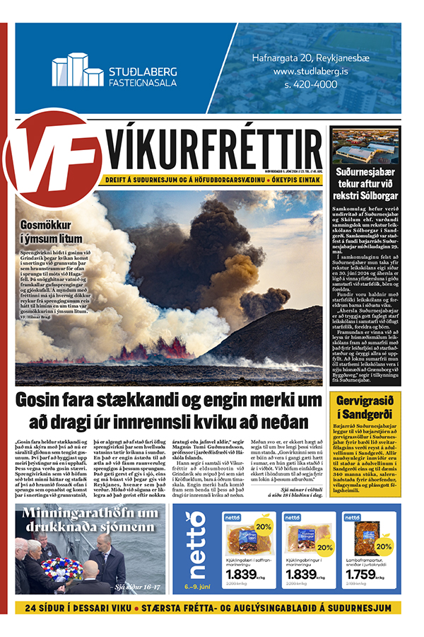 Víkurfréttir 23. tbl. 45. árg.