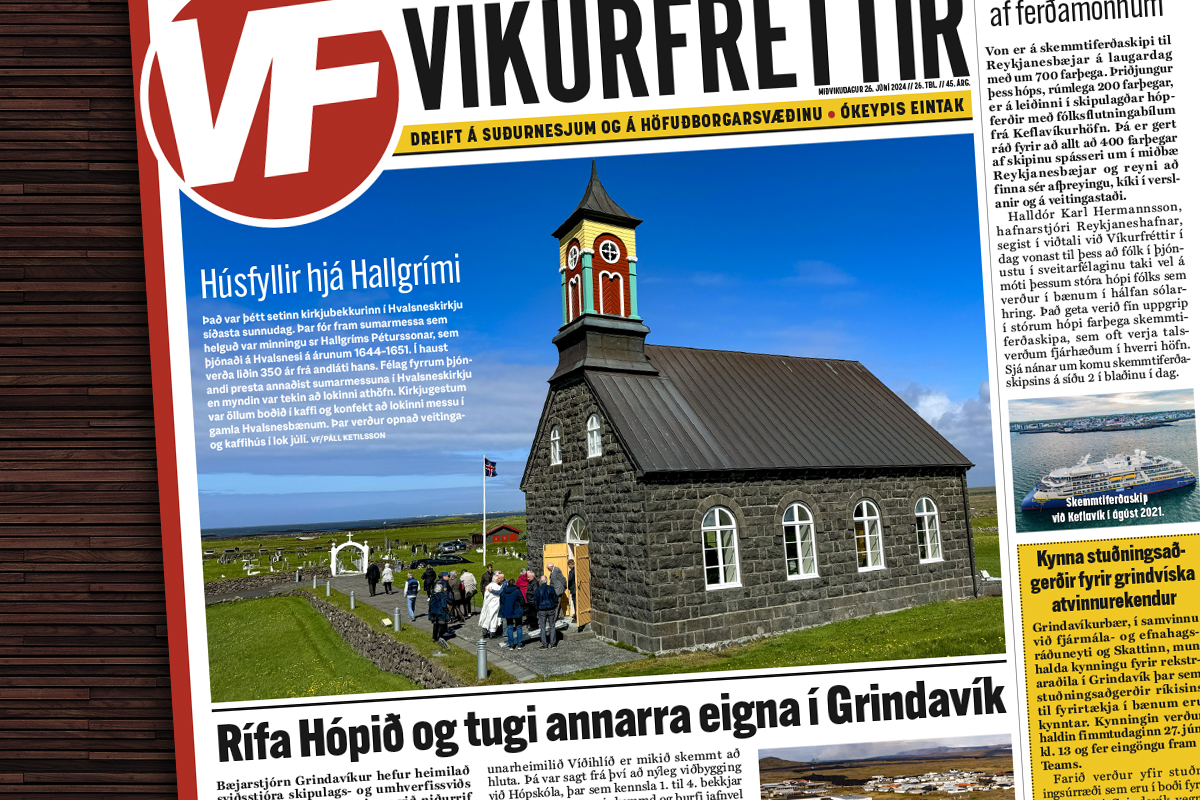 Hér eru Víkurfréttir vikunnar