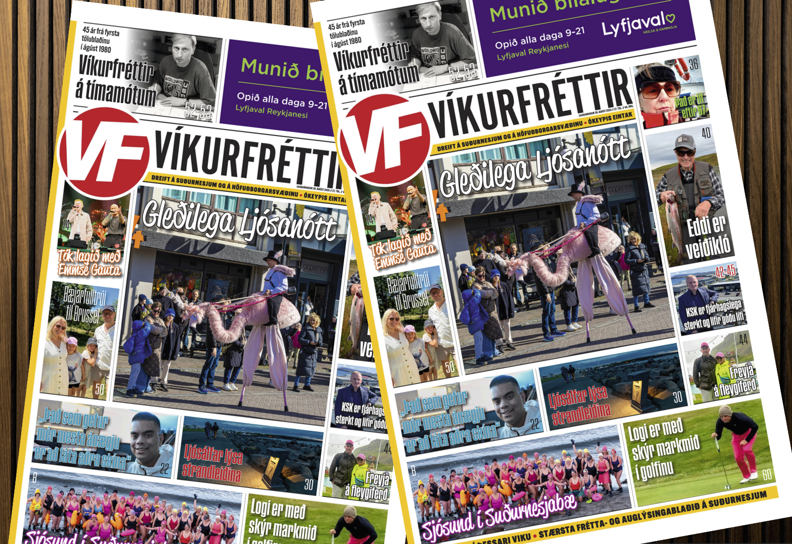 Hér er Ljósanæturblað Víkurfrétta