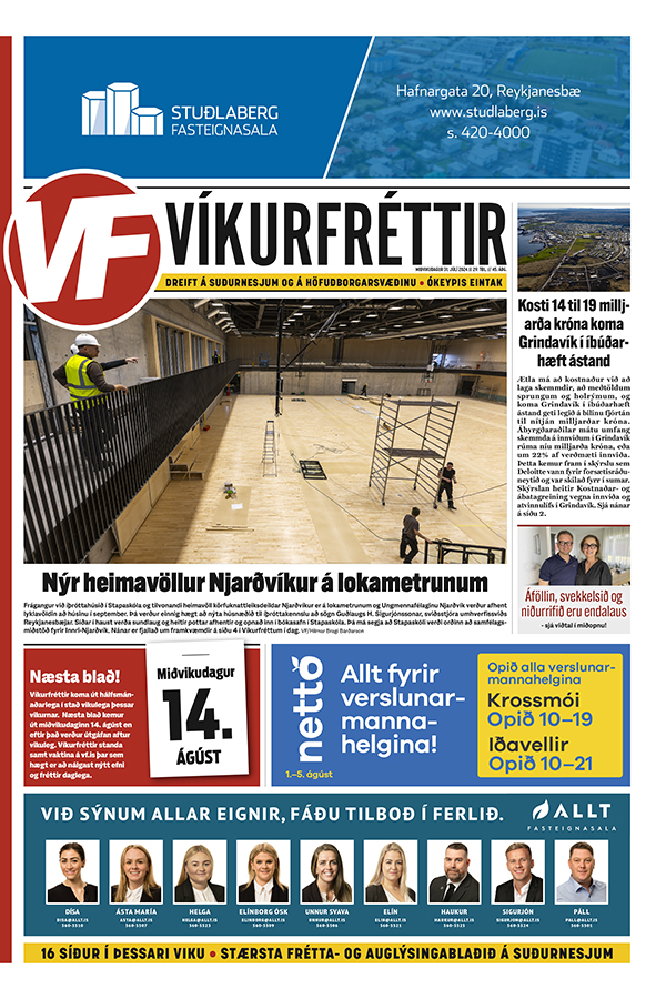 Víkurfréttir 29. tbl. 45. árg.
