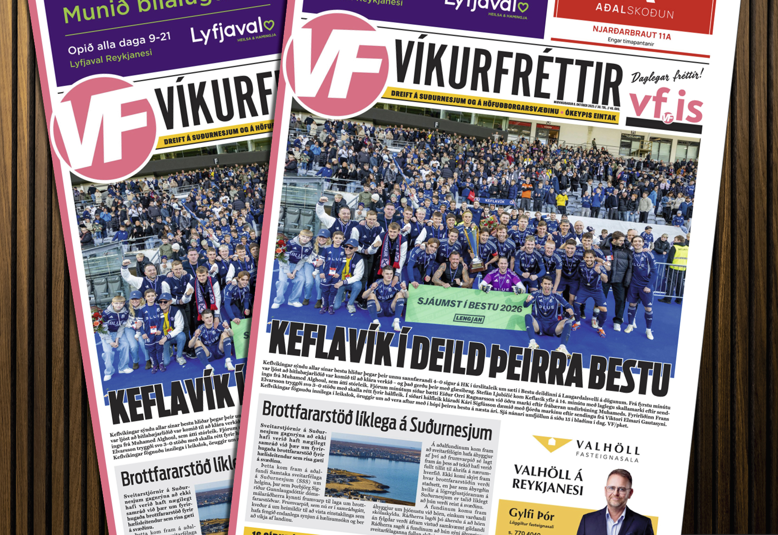 Hér eru Víkurfréttir