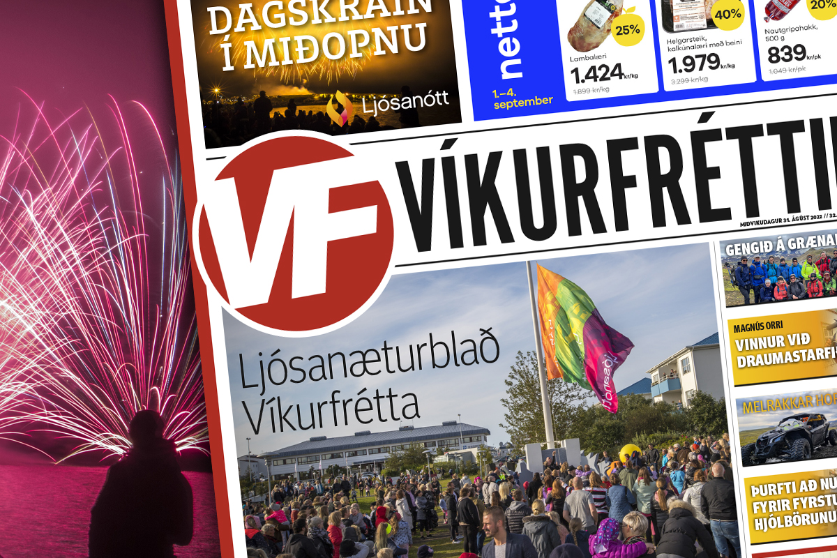 64 síðna Ljósanæturblað Víkurfrétta